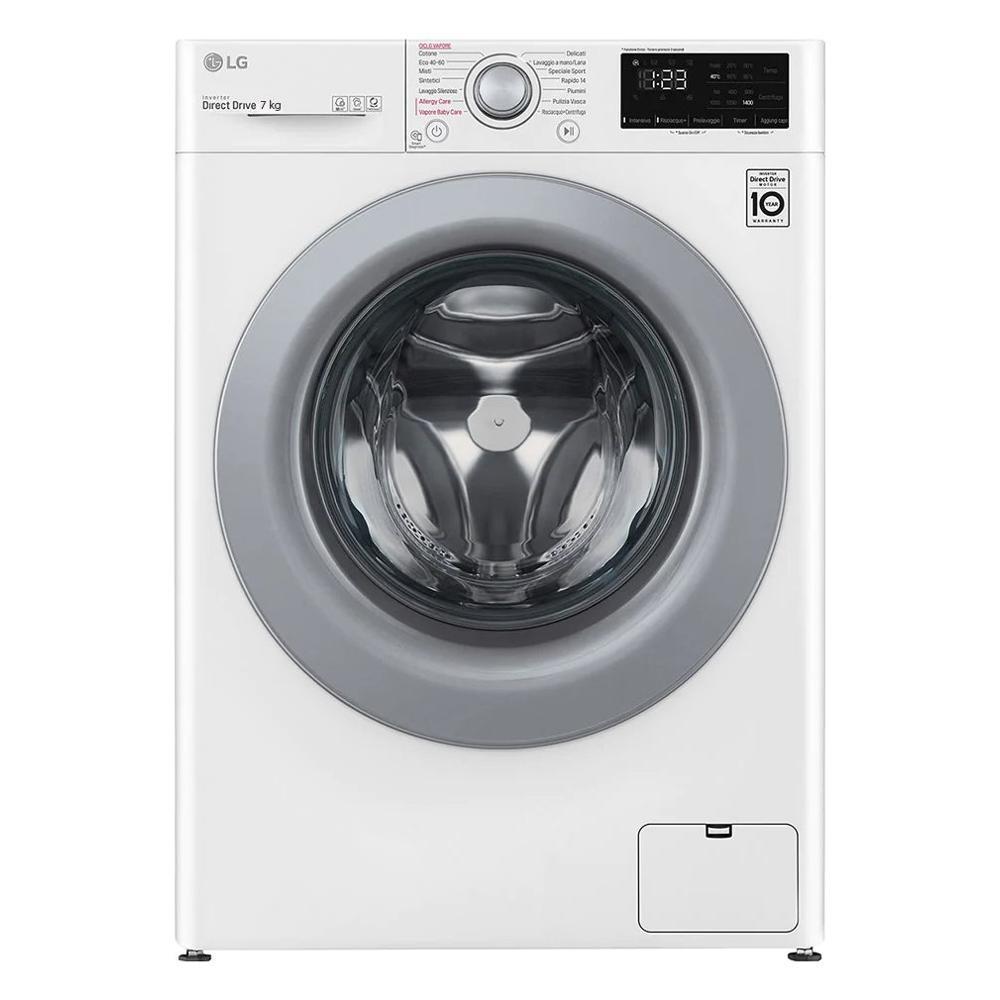 Lavatrice LG  7 Kg SERIE V3 F2WV3S7S4E AI DD Slim classe D 1200giri